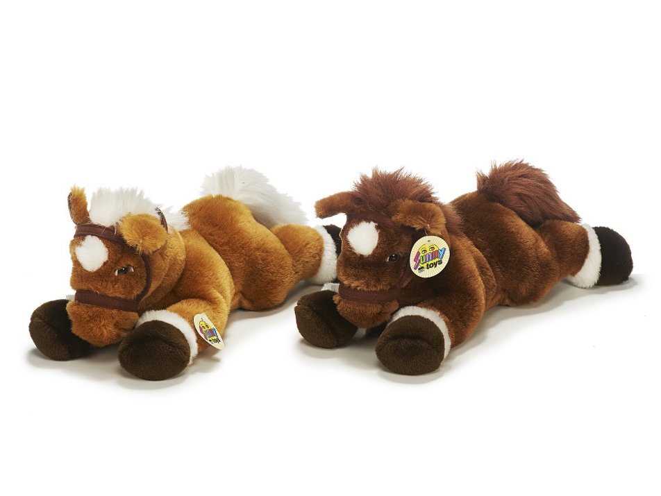 30160 Plüsch Pferd liegend