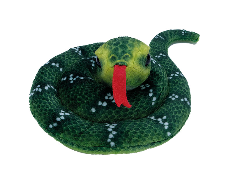 Schlange aus Plüsch 40x3x6cm    Schlange aus Plüsch 40x3x6cm