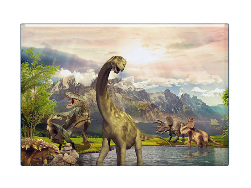 16871 Foto Magnet Dinosaurier