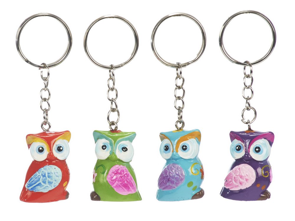 14856 Poly Schlüsselanhänger Eule