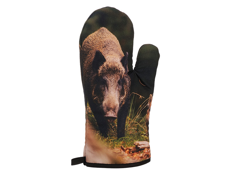 60343 Ofenhandschuh Wildschwein Design