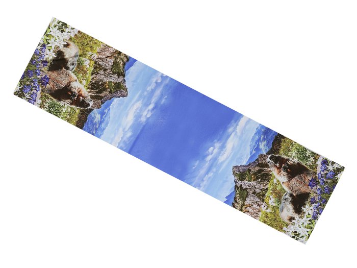 60230 Damen Schal mit Murmeldesign
