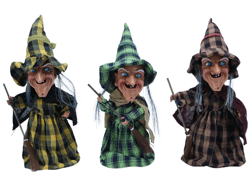 Poly witch Ø13x40cm Poly witch Ø13x40cm