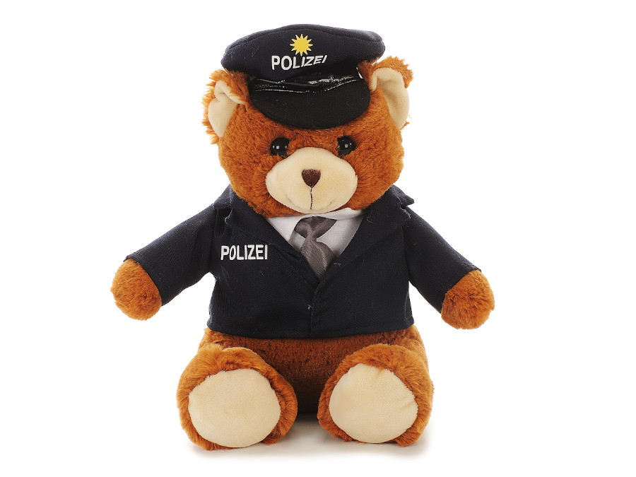 Plüsch Bär Polizei