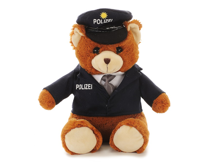 30841 Plüsch Bär Polizei