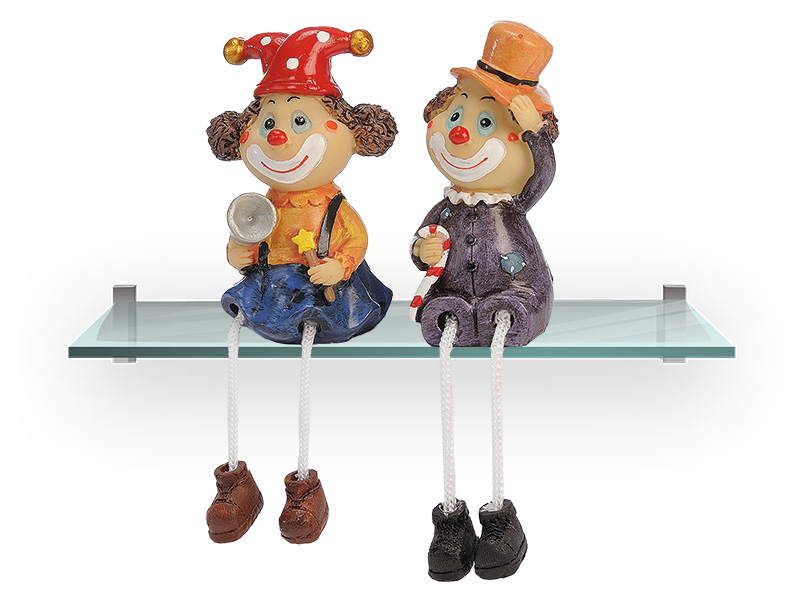 17377 Poly Clown Kantenhocker