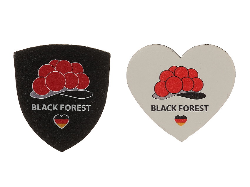 16634 Leder Magnet Black Forest