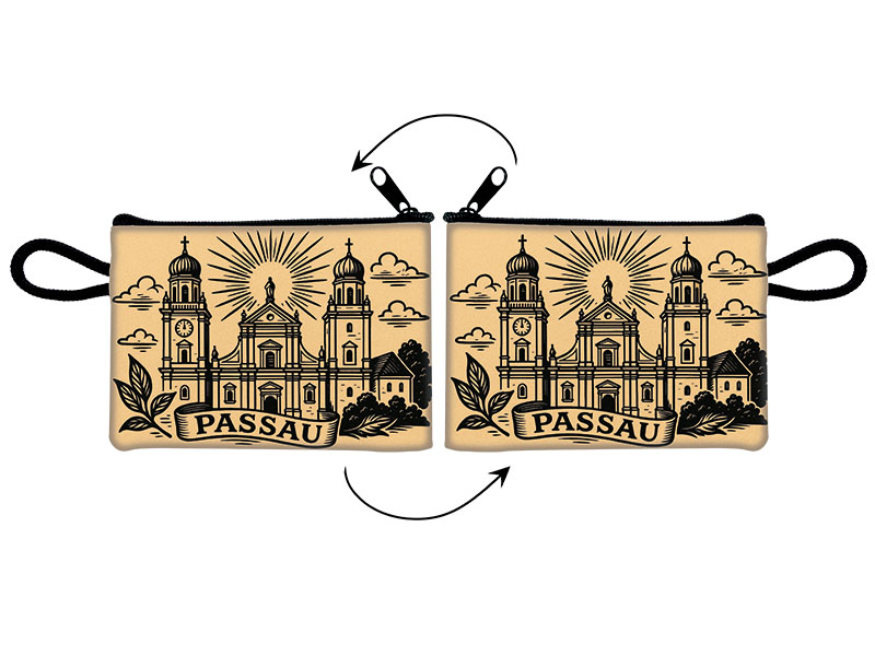 Souvenir Imitation leather bag Passau 11x8cm