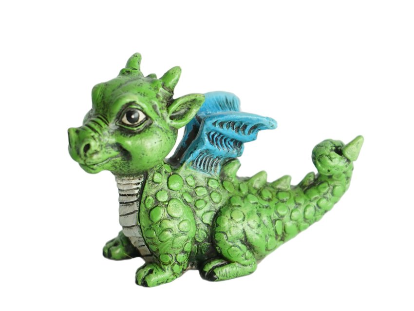 17116 Poly Drache grün