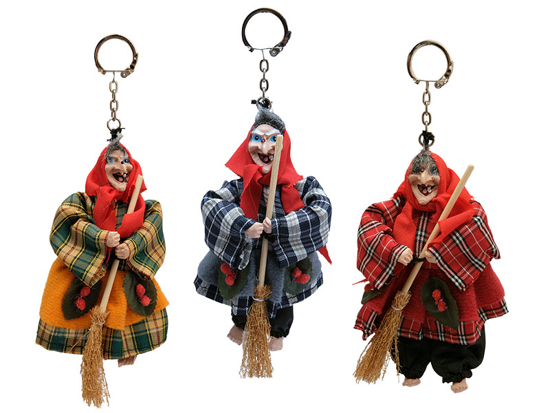 21949 Poly Hexe mit Schlüsselanhänger