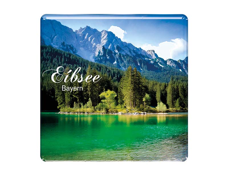 Souvenir Photo magnet Eibsee 3,5x3,5cm
