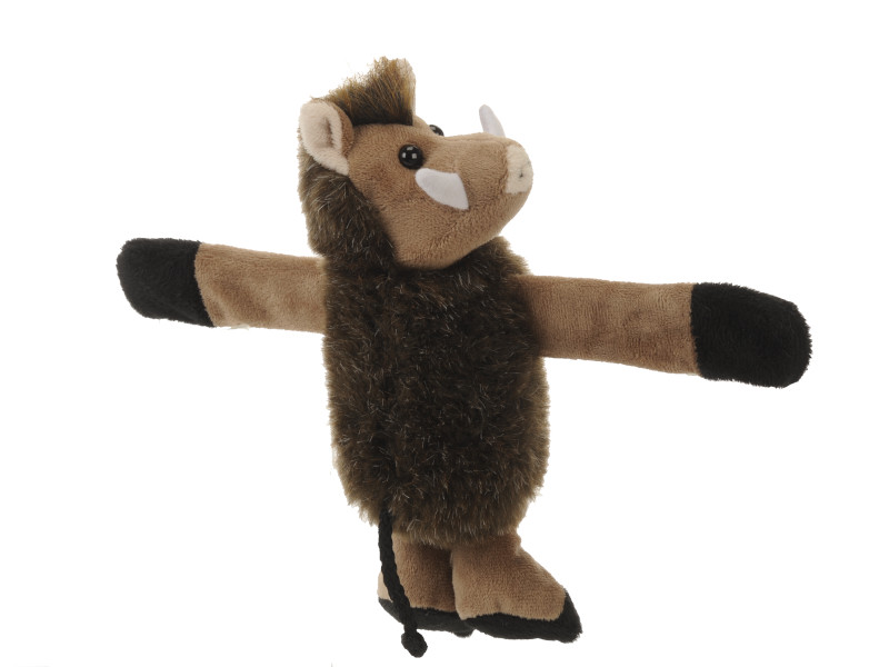 33249-0 Plüsch Schnappband Wildschwein