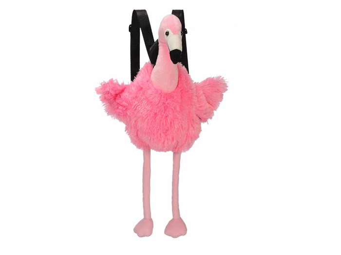 Plüsch Rucksack Flamingo