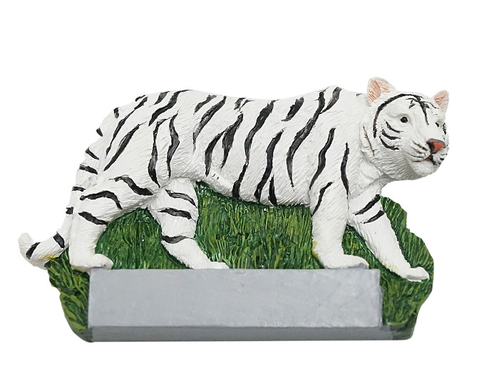 17804-0 Poly Magnet weißer Tiger