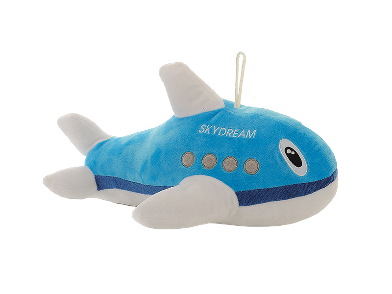 Flugzeug aus Plüsch, 15cm    Flugzeug aus Plüsch, 15cm