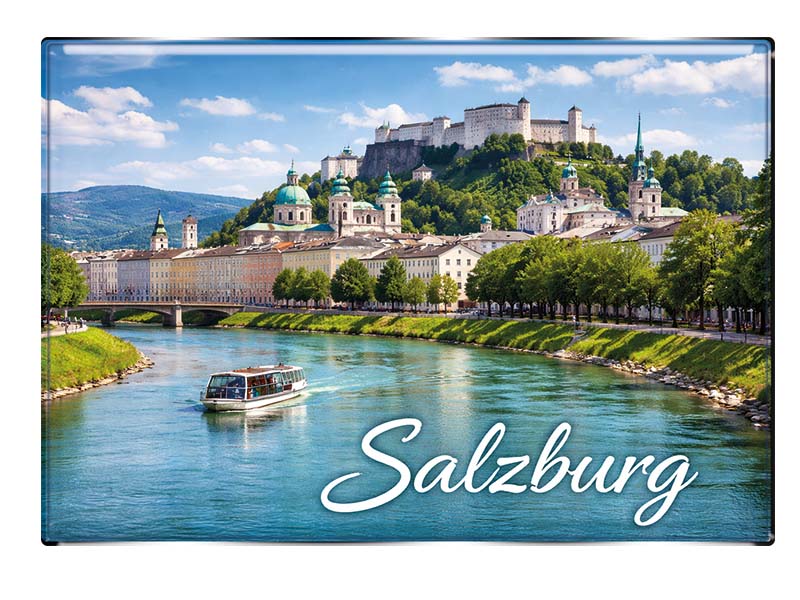 Souvenir Foto Magnet Salzburg 8x5,5cm