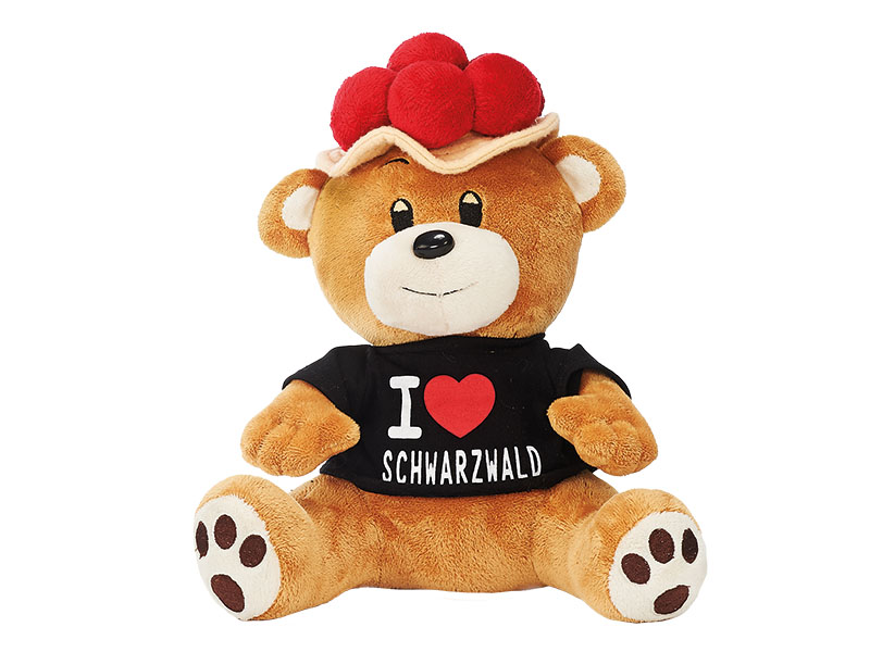 32706 Plüsch Bär I love Schwarzwald