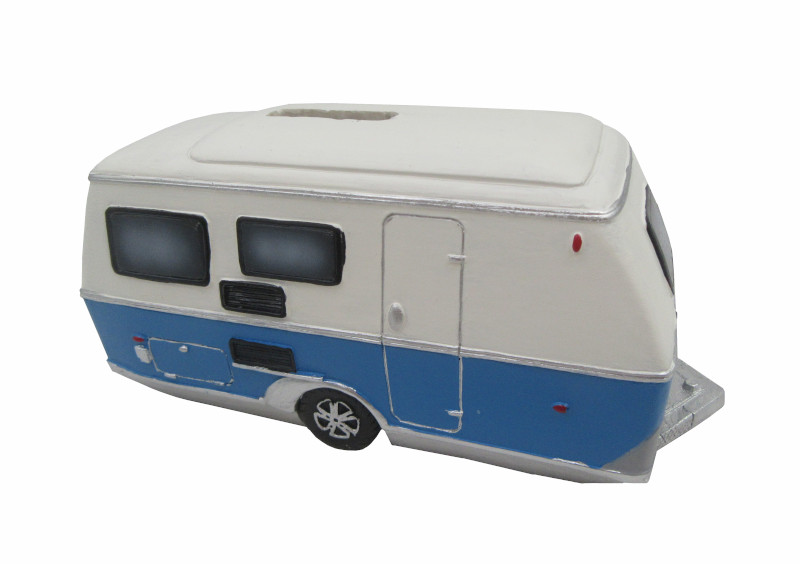 17990-0 Poly Spardose Wohnwagen