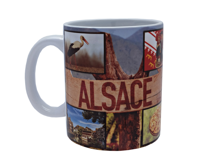 16830 Foto Keramik Tasse Alsace