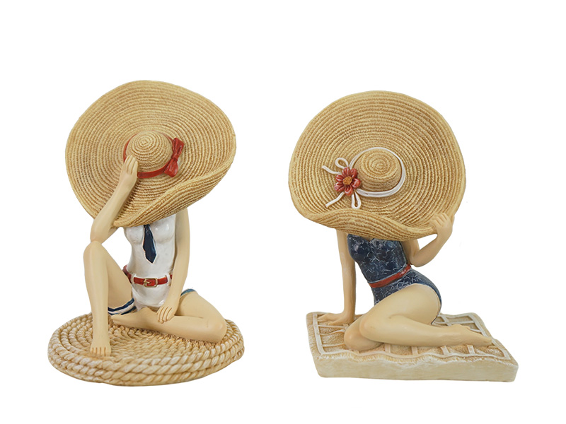 18035 Poly Strandbesucherinnen