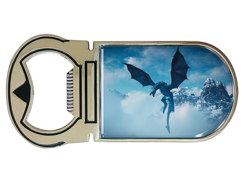 19118 Metall Magnet Kapselheber Drache