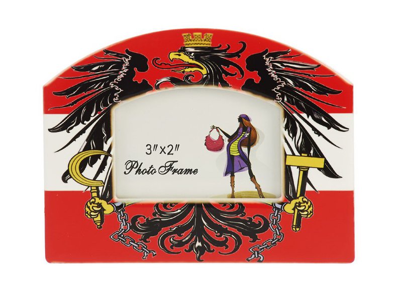15242 Porz. Bilderrahmen m. Magnet