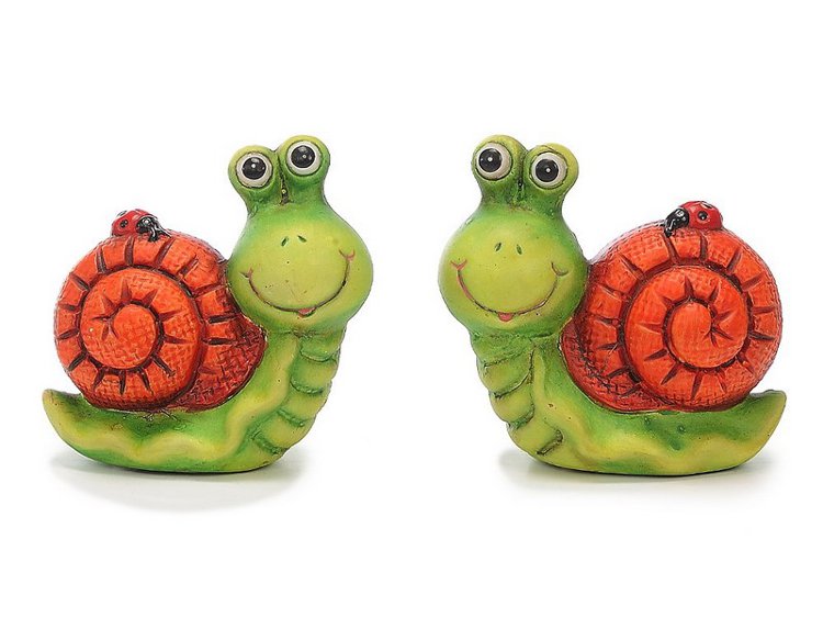 17460 Keramik Schnecke