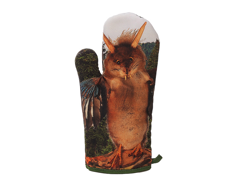 60378 Ofenhandschuh Wolpertinger Design
