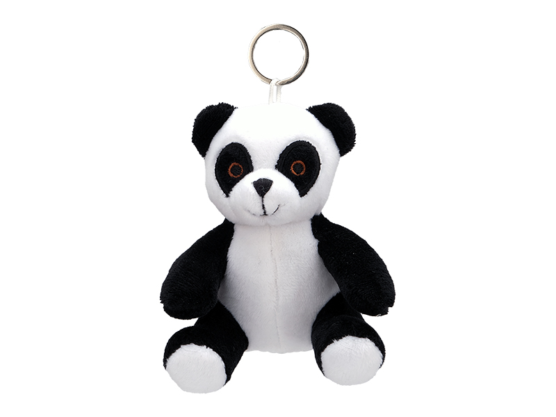 Plüsch Panda mit Schlüsselanhänger