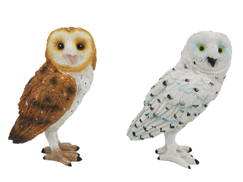 Eule aus Poly 5x4x9cm    Eule aus Poly 5x4x9cm