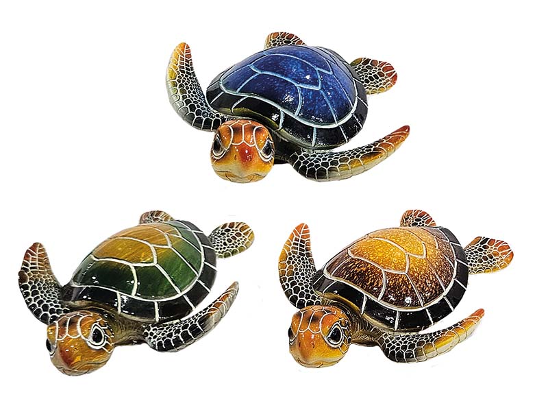 Schildkröte aus Poly 16x13x5cm   