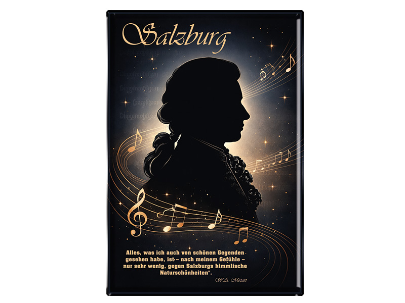 Souvenir Foto Magnet Salzburg 9,5x6,5cm