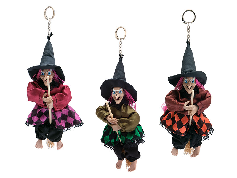 21947 Poly Hexe mit Schlüsselanhänger