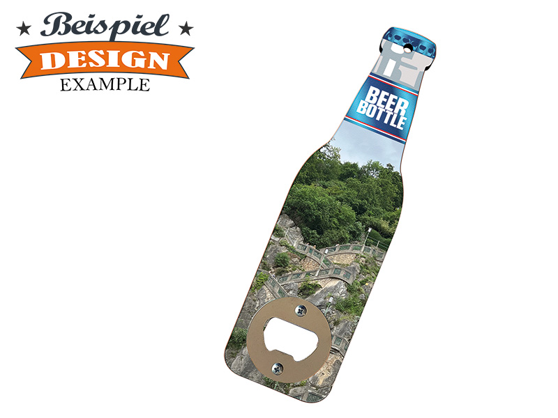 16813-2 Foto Holz Magnet Kapselheber Bierflasche eigenes Design