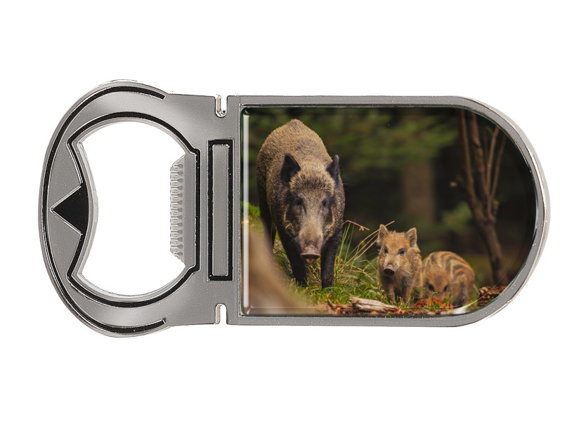 16713 Metall Magnet Kapselheber Wildschwein