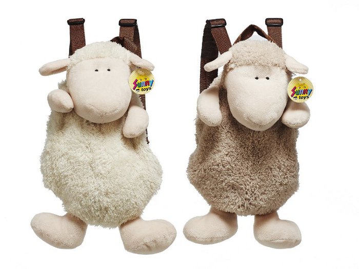 32223 Plüsch Rucksack Schaf