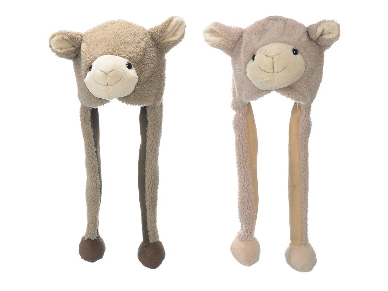 332218iZRqyl6LUr8J Plüsch Mütze Alpaka