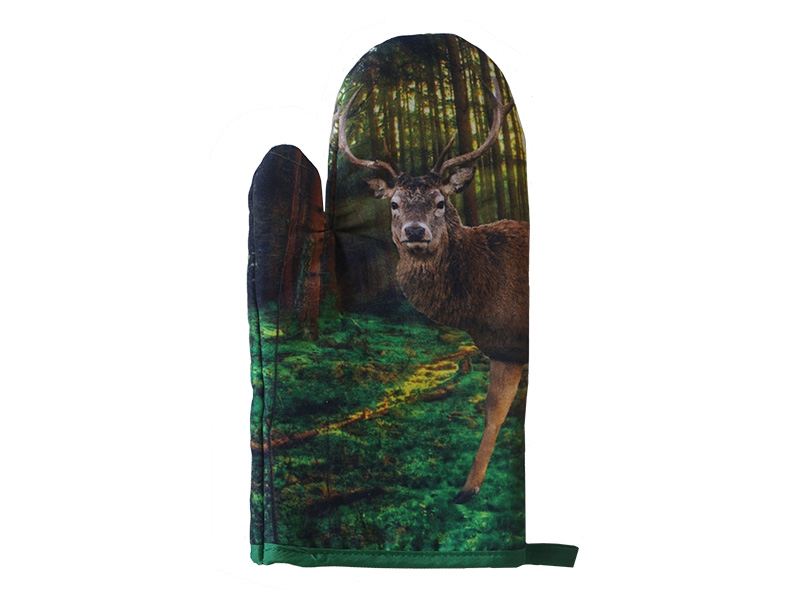 60475 Ofenhandschuh Hirsch-Design