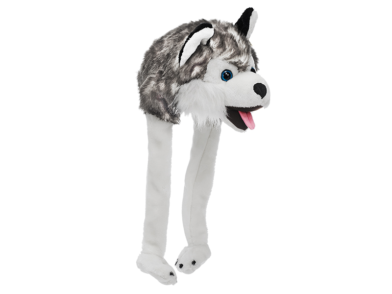 32274 Plüsch Mütze Husky