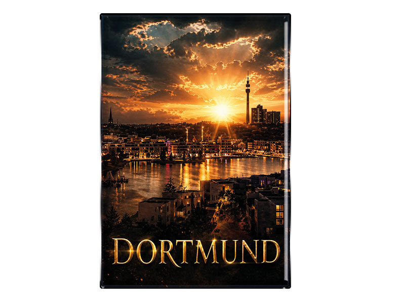 Souvenir Foto Magnet Dortmund 8x5,5cm