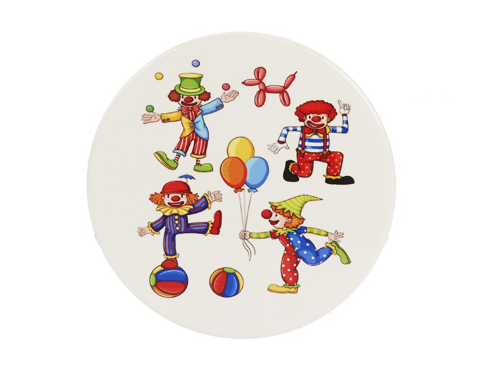 15226 Porz. Untersetzer Clown