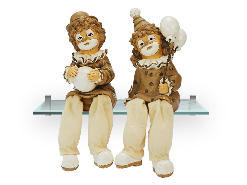 15610 Poly Kantenhocker Clown