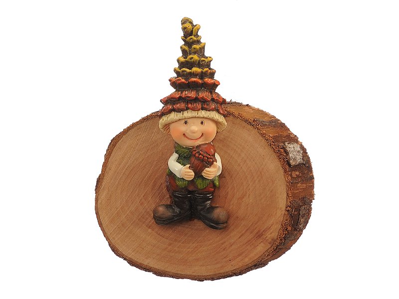 17410 Poly Magnet Tannenzapfenwichtel