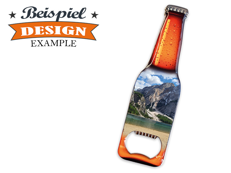 Metall Magnet Kapselheber Bierflasche eigenes Design