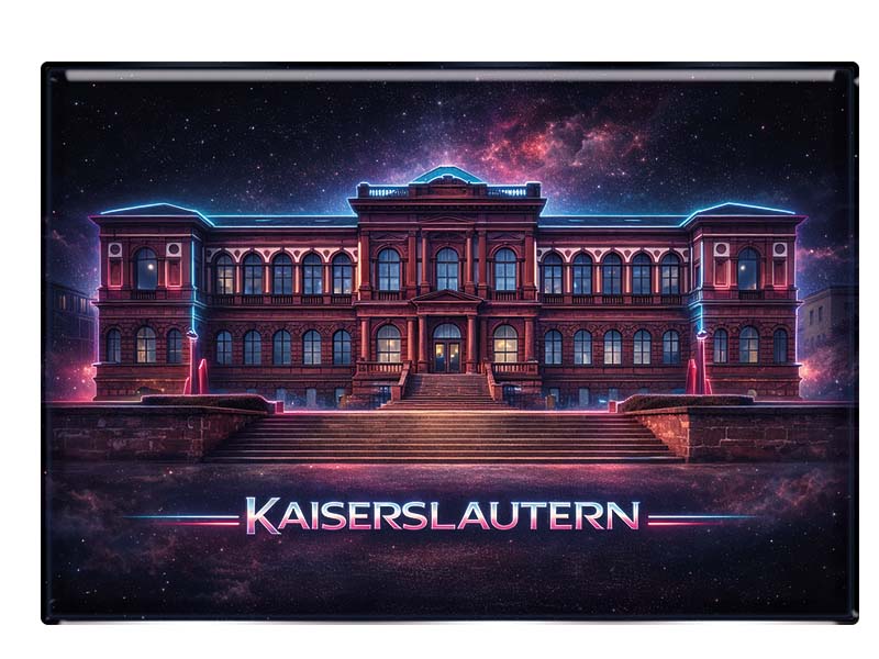 Souvenir Foto Magnet Kaiserslautern 9,5x6,5cm