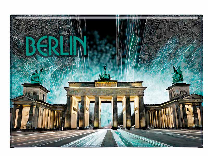 Souvenir Foto Magnet Berlin 9,5x6,5cm Souvenir Foto Magnet Berlin 9,5x6,5cm