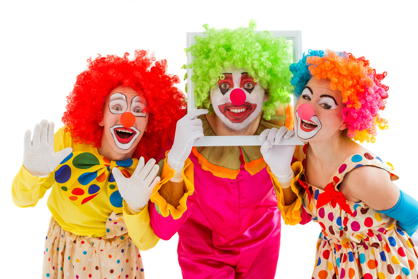 Clownfiguren als Deko & Geschenk ✔ Lappenclown & Karneval