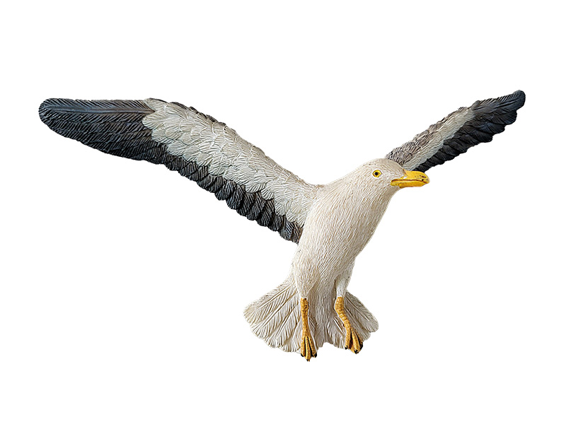 Magnet Möwe aus Poly 11x2x7cm    Magnet Möwe aus Poly 11x2x7cm