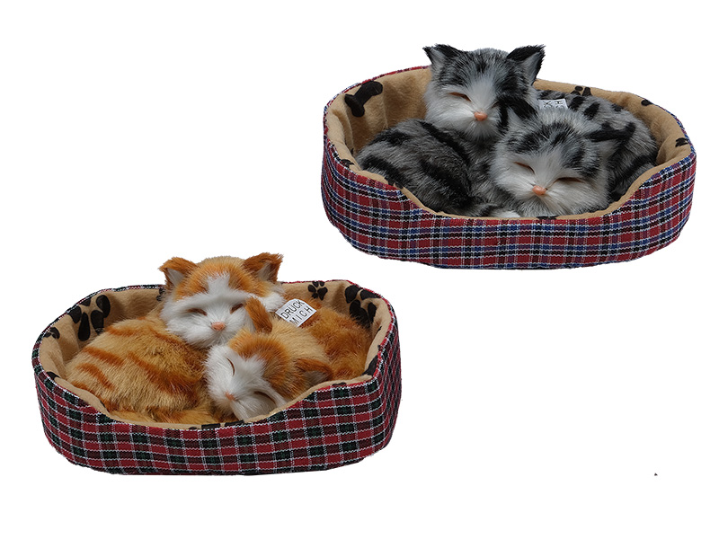 36791y7SnsP2sw8ZDQ Deko Katzenpaar im Korb