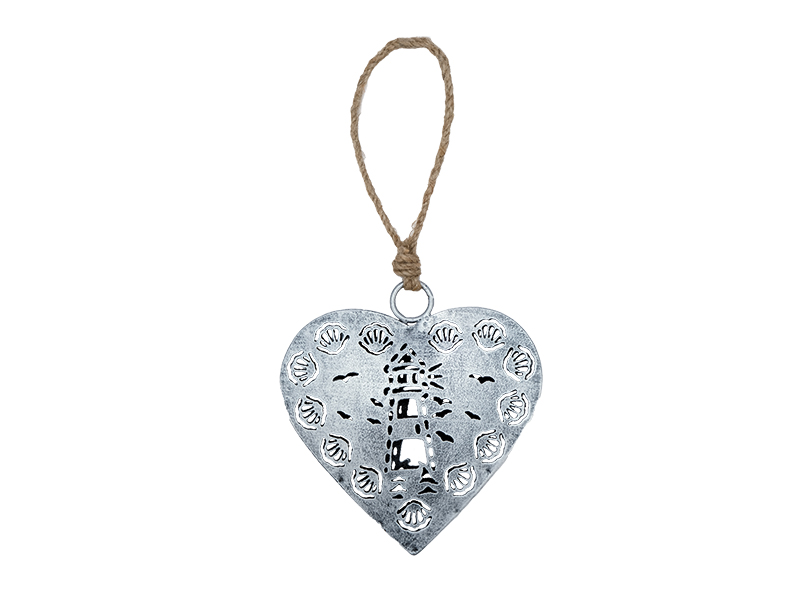 Herz aus Metall 12x1,5x12cm    Herz aus Metall 12x1,5x12cm